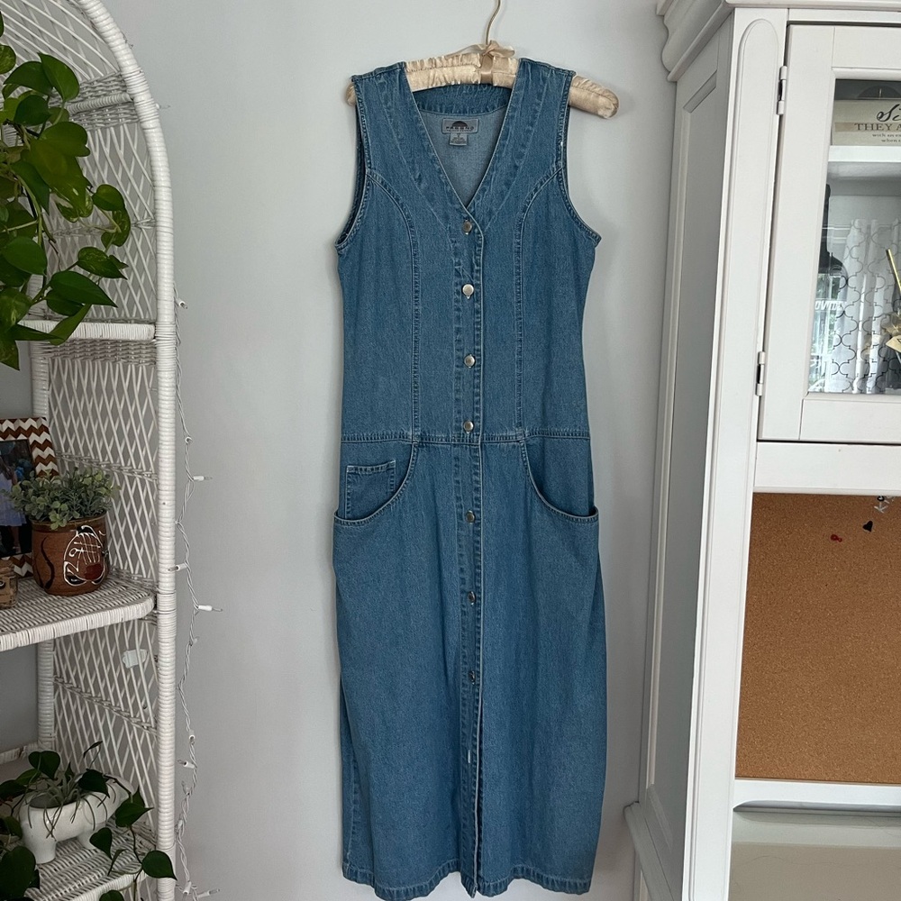 🌼Long Jean dress